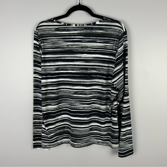 Lands’ End Crew Neck Long Sleeve Rash Guard UPF 50 Protection Swim Tee Size L - Picture 10 of 10